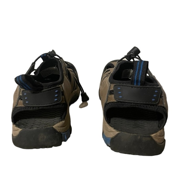 Eddie Bauer Men\'s Water Sandal tan brown black waterproof outdoor sandals hiking